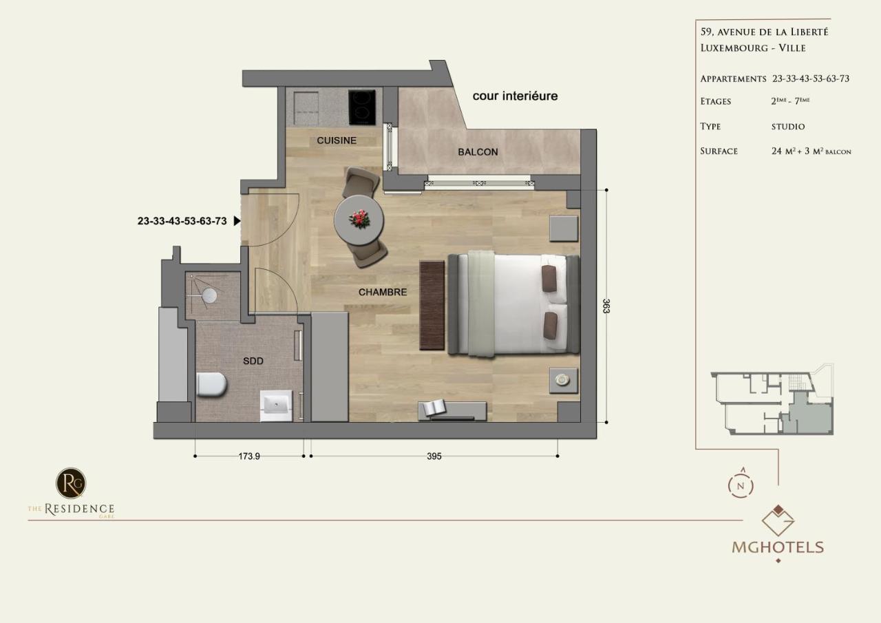 The Residence Gare Luxembourg Exterior photo